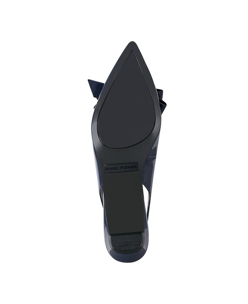 Marc Fisher Women's Kerrey Slingback Pointy Toe Dress Flats