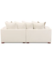 Barlien 2-Pc. Modular Fabric Sofa, Created for Macy's