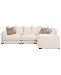Barlien 4-Pc. Modular Fabric Sectional, Created for Macy's