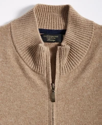 Club Room Men's Full-Zip Cashmere Sweater, Created for Macy's