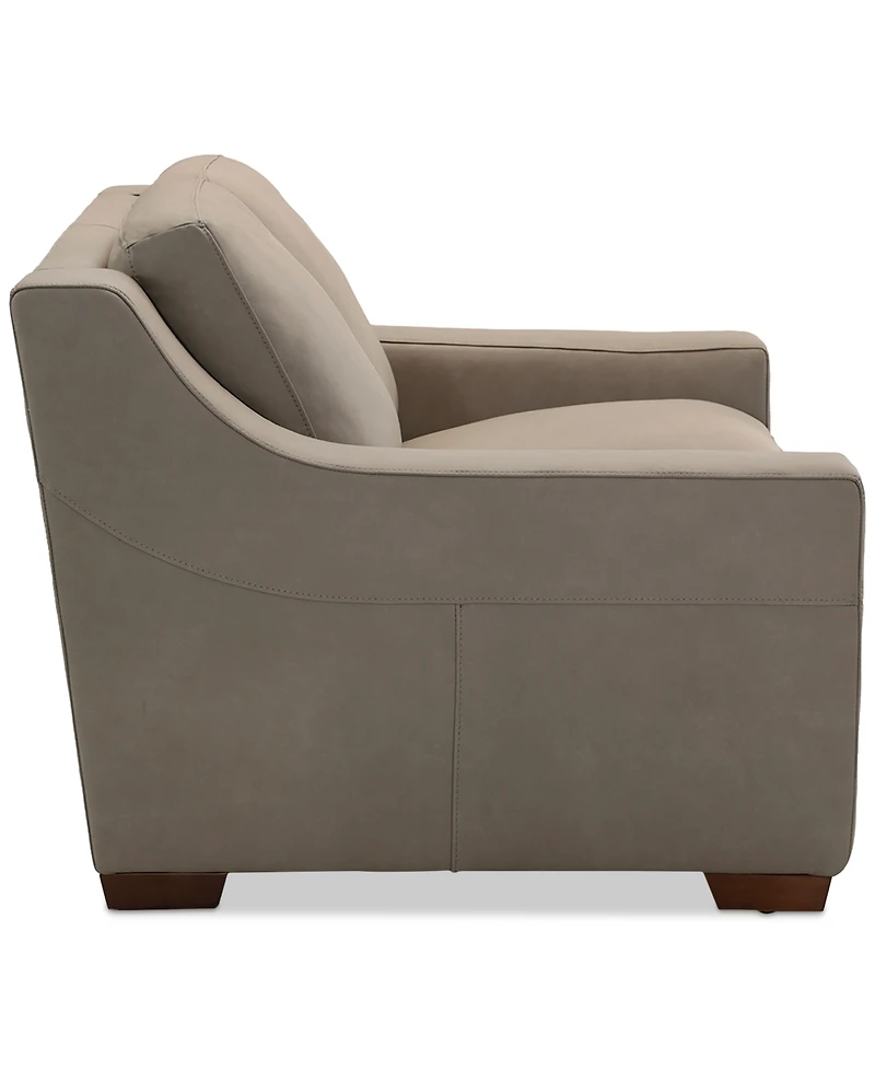 Closeout! Kovner Leather Loveseat, Created for Macy's