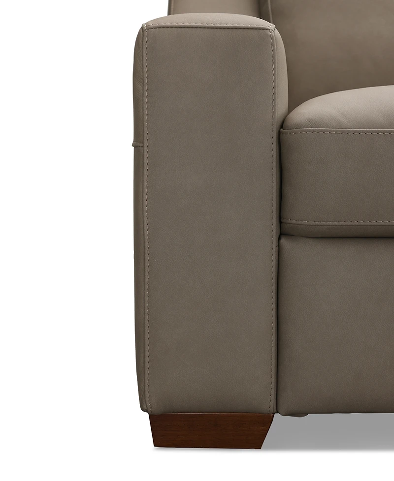 Closeout! Kovner 3-Pc. Leather Sectional Dual Sofa & Corner L-Shaped Set, Created for Macy's