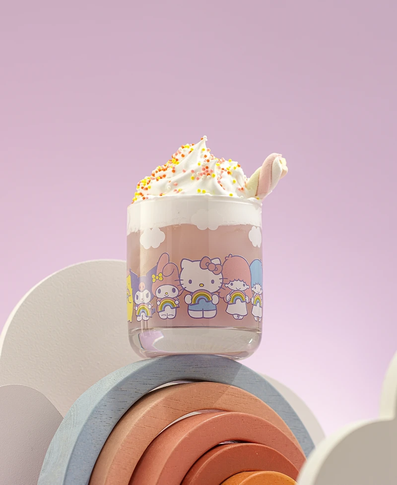 Sanrio Hello Kitty Short Glasses, Set of 4