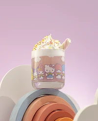 Sanrio Hello Kitty Short Glasses, Set of 4
