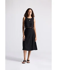 Reistor Women's Boxy Crop Top