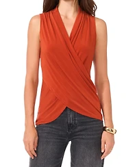 Vince Camuto Women's Crossover Sleeveless Top