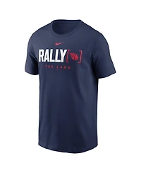 Nike Men's Navy Cleveland Guardians Rally Home T-Shirt