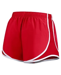 Nike Women's Scarlet Ohio State Buckeyes Primetime Tempo Performance Shorts