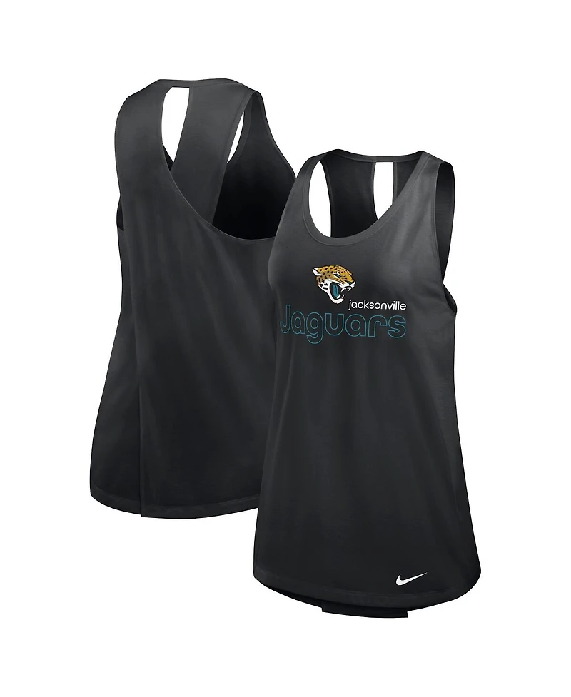 Nike Women's Black Jacksonville Jaguars Performance Tank Top