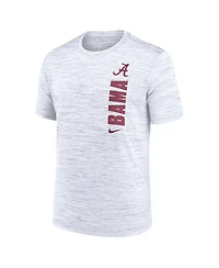 Nike Men's White Alabama Crimson Tide 2024 Sideline Velocity Performance T-Shirt