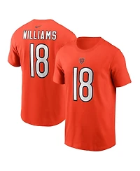 Nike Men's Caleb Williams Chicago Bears 2024 Nfl Draft First Round Pick Fuse Name Number T-Shirt