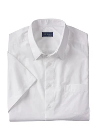 KingSize Big & Tall Wrinkle-Free Short-Sleeve Dress Shirt