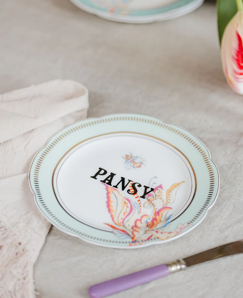 Yvonne Ellen Floral Tea Plates, Set of 4