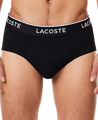 Lacoste Men's 3pk. Regular-Fit Stretch Logo Band Briefs