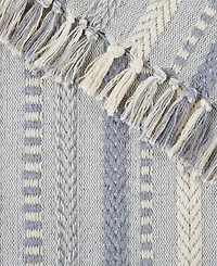 Design Imports Braided Stripe Table Runner, 15x72 Inches
