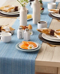 Design Imports Variegated Fringe Table Runner, 13x72 Inches