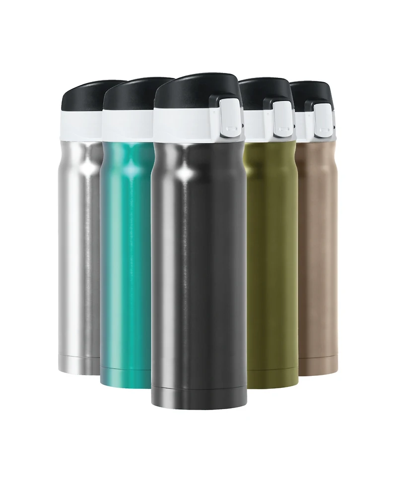 Oggi Caliber 17oz Stainless Steel Travel Water Bottle