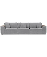 Nycolle 3-Pc. Modular Fabric Sectional, Created for Macy's