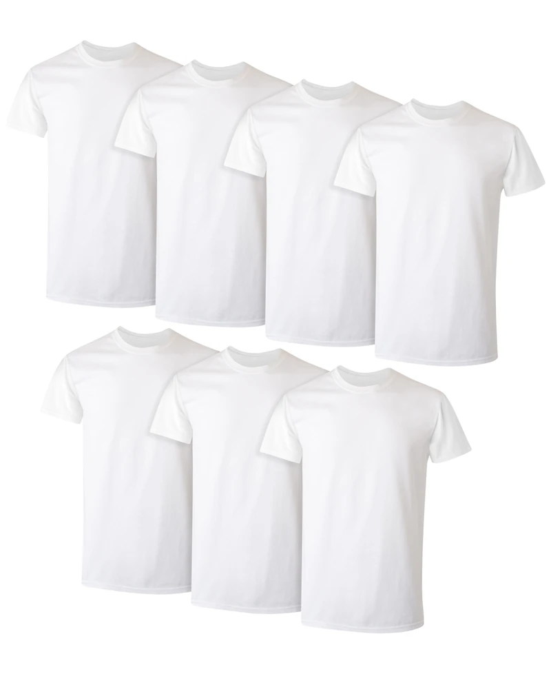 Hanes Ultimate ComfortSoft Men's Crewneck Undershirt, 6+1 Bonus Pack