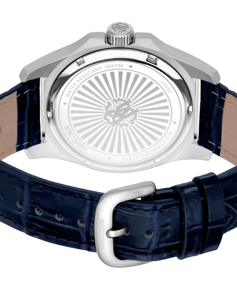 Roberto Cavalli Men's Classic Blue Dial Watch