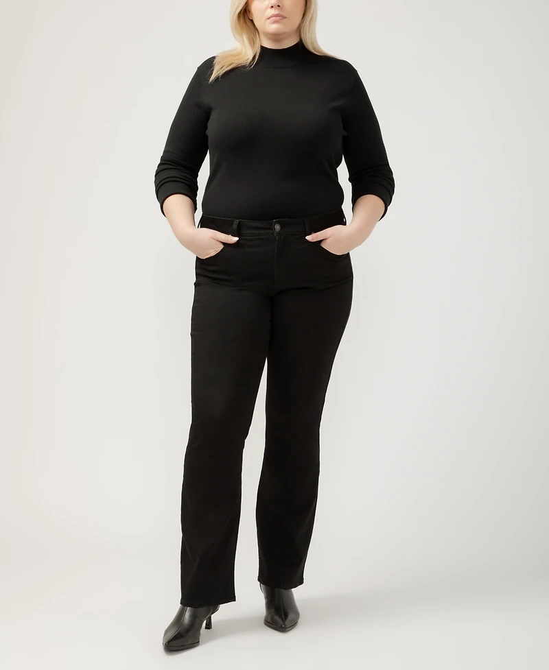 Silver Jeans Co. Plus Suki Mid Rise Curvy Fit Bootcut