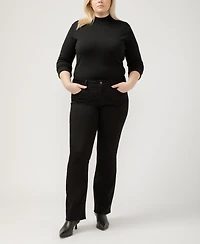 Silver Jeans Co. Plus Suki Mid Rise Curvy Fit Bootcut