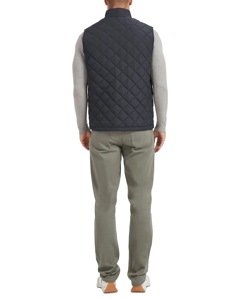 Hawke & Co. Men's Diamond Quilted Heritage Vest, Created for Macy's
