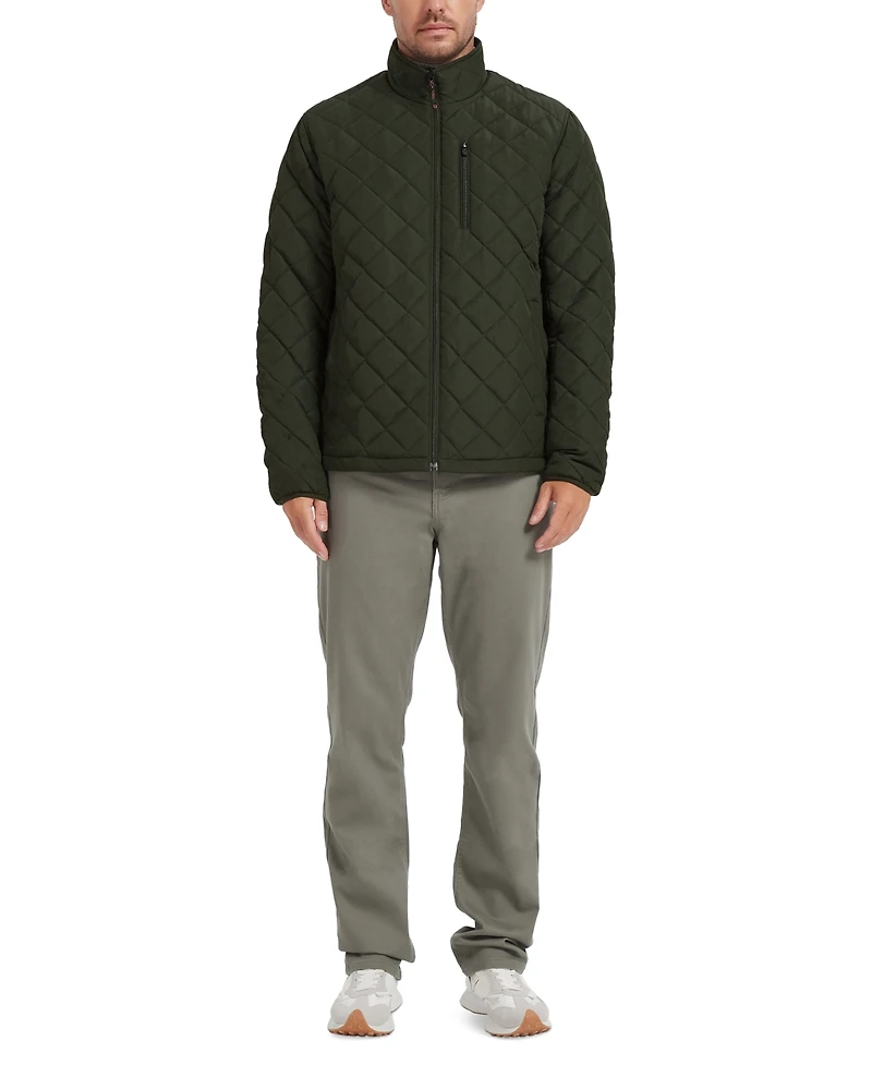 Hawke & Co. Men's Diamond Quilted Heritage Jacket, Created for Macy's