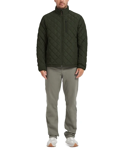 Hawke & Co. Men's Diamond Quilted Heritage Jacket, Created for Macy's