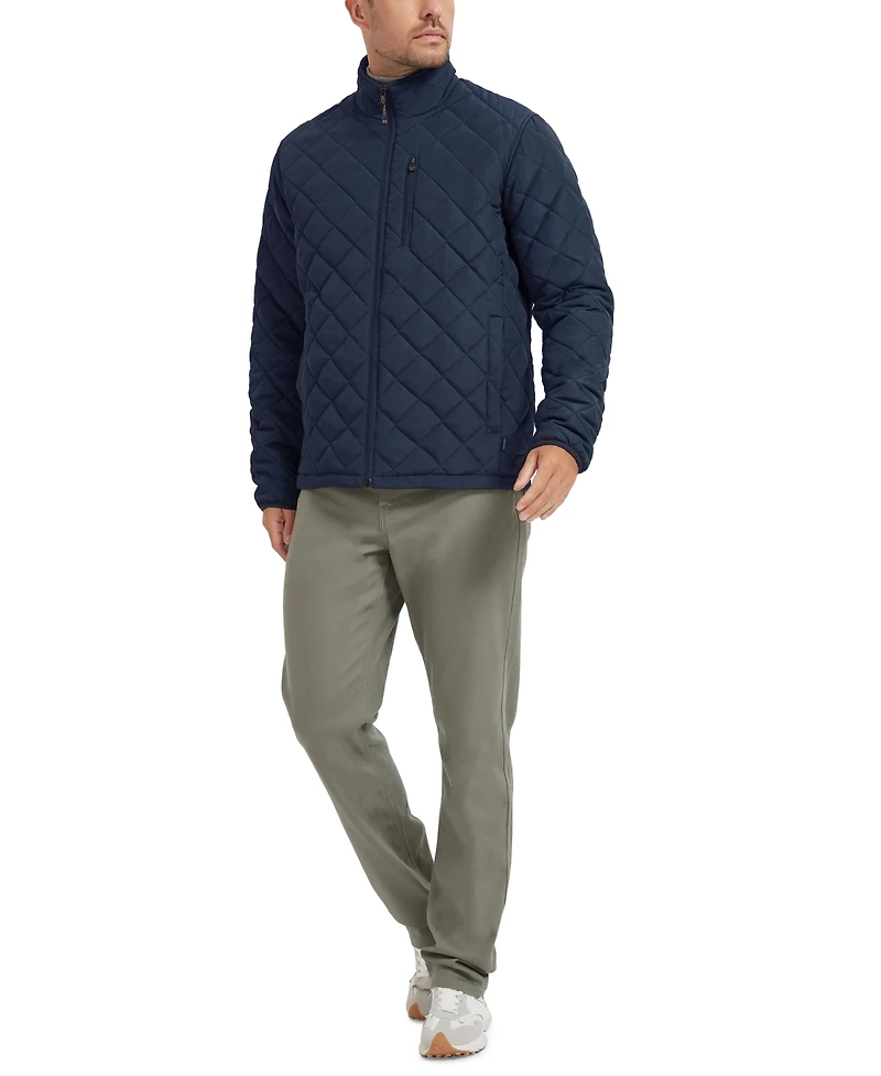 Hawke & Co. Men's Diamond Quilted Heritage Jacket, Created for Macy's