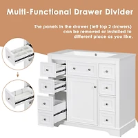 Streamdale Freestanding Cabinet Base for 36" Vanity