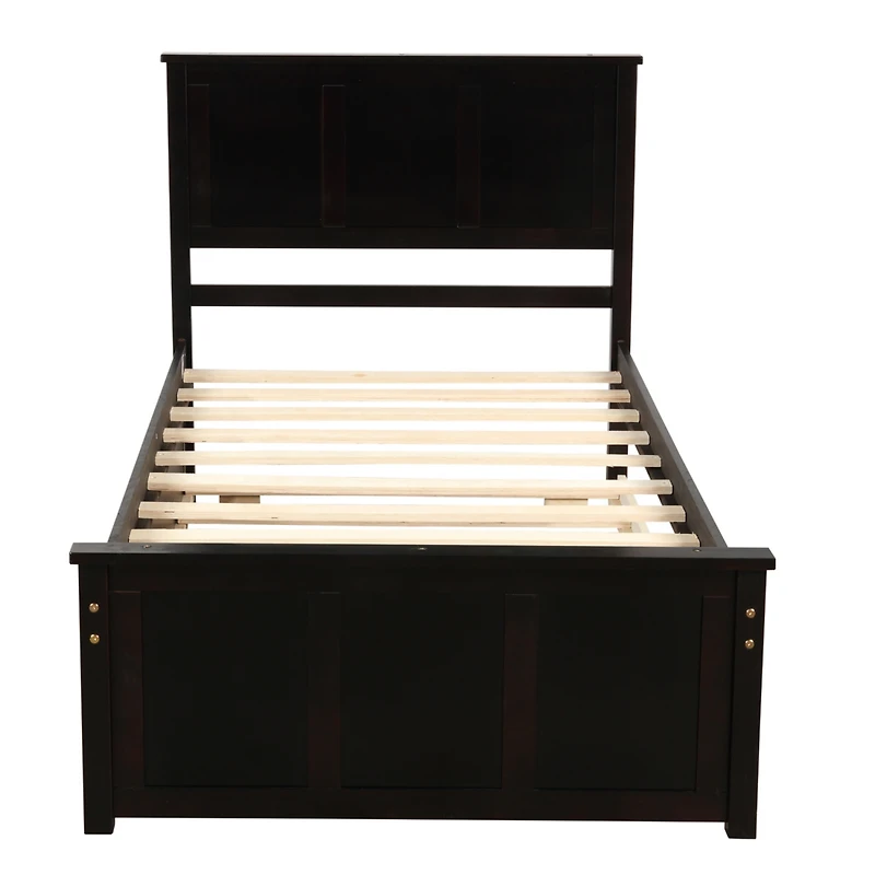 Streamdale Platform Bed With Twin Trundle, Frame