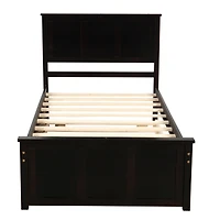 Streamdale Platform Bed With Twin Trundle, Frame