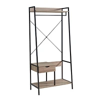 Simplie Fun Dark Taupe Black