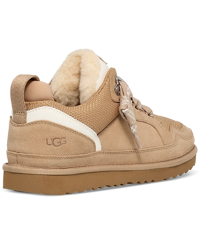 Ugg Kids Lowmel Lace-Up Cozy Sneakers