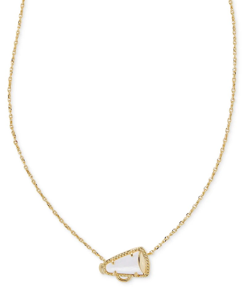 Kendra Scott Gold-Tone Cheer Short 19" Pendant Necklace