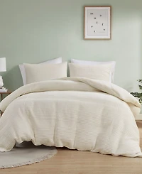 Urban Habitat Wyatt Jersey 3-Pc. Duvet Cover Set, Full/Queen