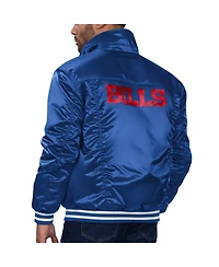 Levi's x Starter Men's Royal Buffalo Bills Silver Tab Trucker Full-Snap Jacket