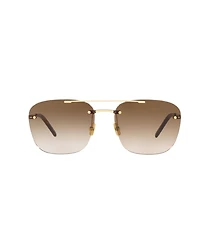 Saint Laurent Unisex Sunglasses, Sl 309 Rimless Ys000324
