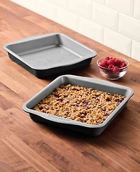 Farberware Disney Bake with Mickey Mouse Steel 2-Piece Cake Pan Set