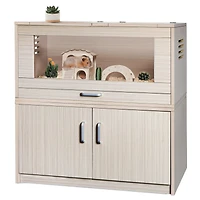 Streamdale Furniture Professional Wooden Pet Houses with Storage Cabinet