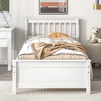 Streamdale Twin Bed with Headboard, Footboard, and Nightstand