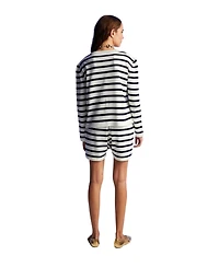 Nocturne Women's Striped Mini Shorts