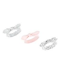 Hudson Baby Baby Girls Hudson 12-Piece Layette Essentials Caps, Headbands, Bibs, Mittens & Socks