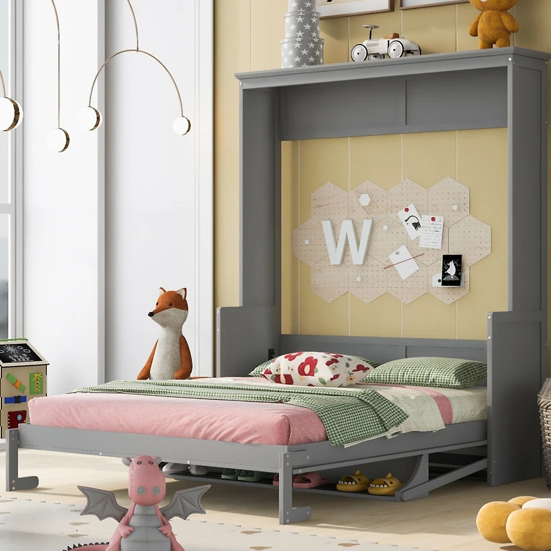 Streamdale Queen Murphy Bed With A Shelf