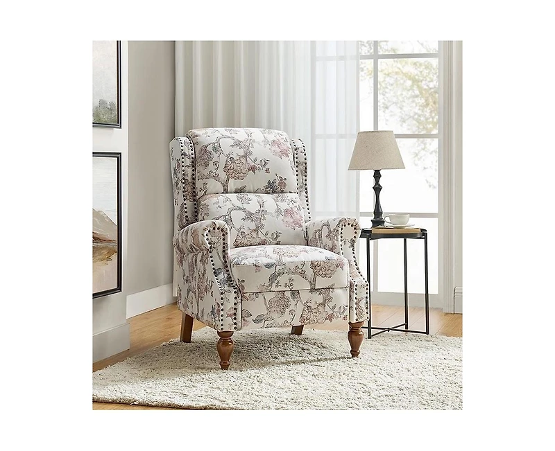 Alexander Traditional Manual Recliner With Variety Fabric