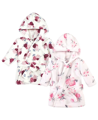 Hudson Baby Baby Girls Hudson 2Pc Plush Animal Face