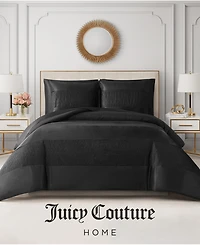 Juicy Couture Glam Night Stripe 4-Pc. Duvet Cover Set, Full/Queen