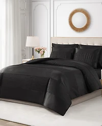 Juicy Couture Glam Night Stripe 4-Pc. Duvet Cover Set, King