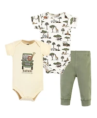 Hudson Baby Boys Cozy Cotton Layette Bundle